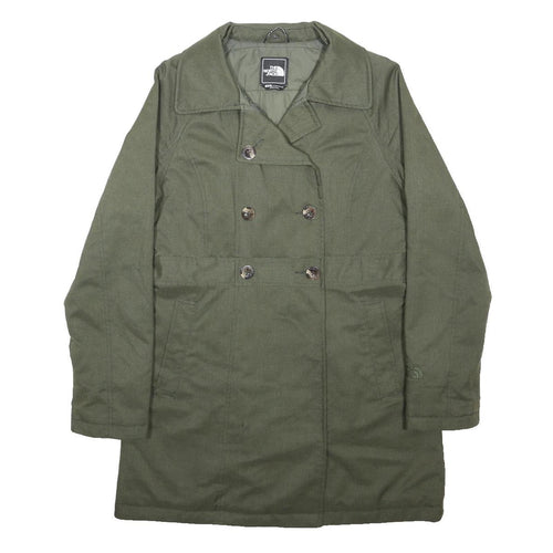 THE NORTH FACE Womens Green Jacket M Polyester Blend Classic Casual Zip Closure