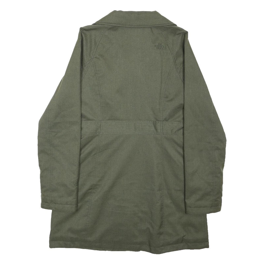 THE NORTH FACE Womens Green Jacket M Polyester Blend Classic Casual Zip Closure