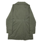 THE NORTH FACE Womens Green Jacket M Polyester Blend Classic Casual Zip Closure