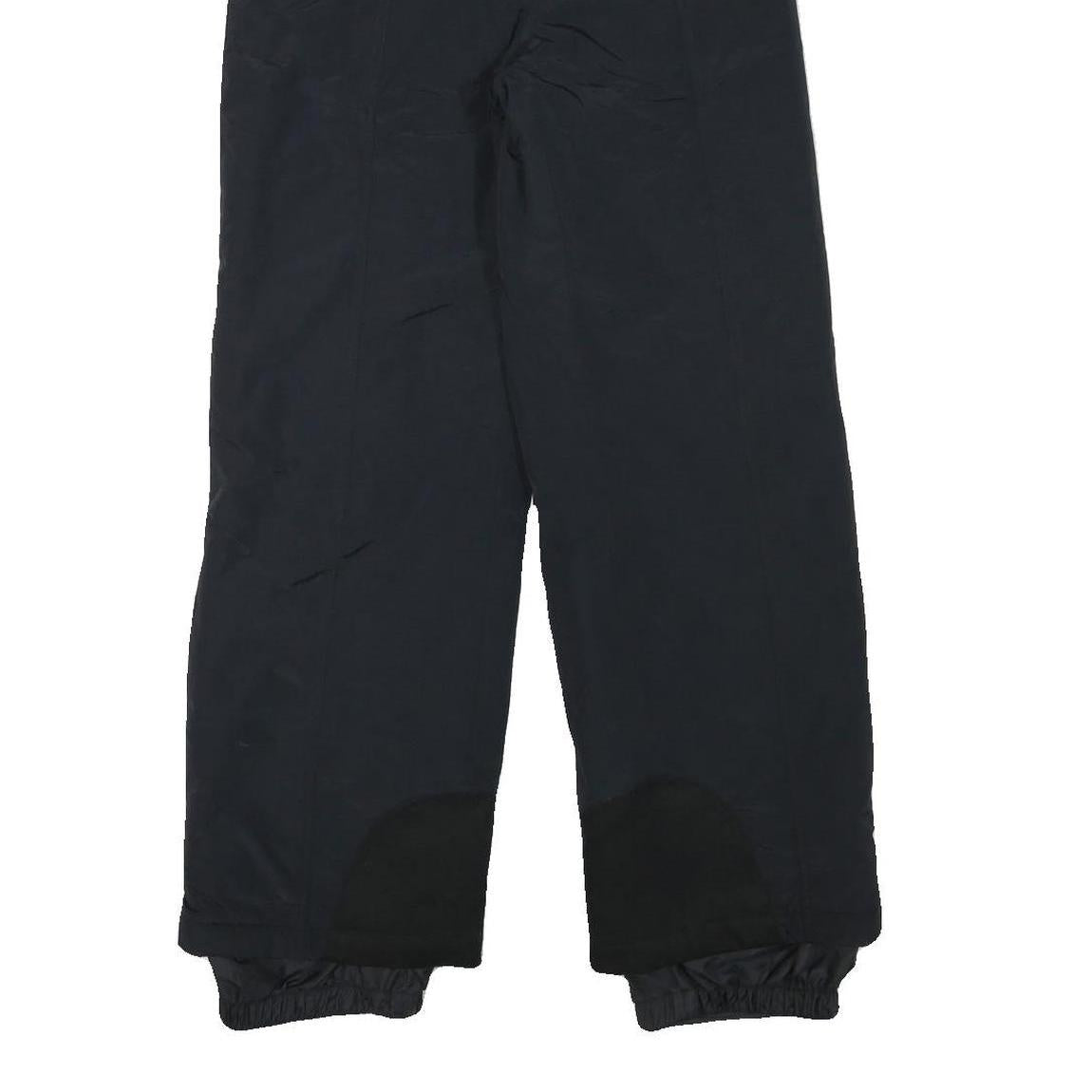 COLUMBIA Lined Mens Polyester Blend Black Relaxed Trousers W24 L28 Outdoor Zip