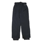 COLUMBIA Lined Mens Polyester Blend Black Relaxed Trousers W24 L28 Outdoor Zip