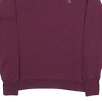 CHAMPION Mens Maroon Crew Neck M Cotton Blend Sweatshirt Pullover