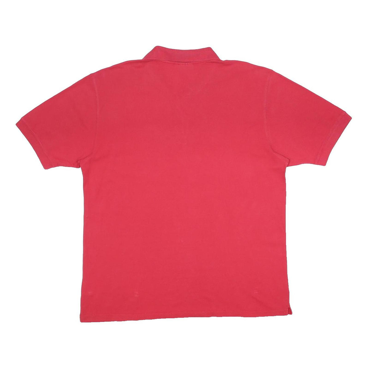 DIADORA Mens Red Polo Shirt 2XL Cotton Basic Short Sleeve Casual