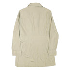 WOOLRICH Womens Beige Button Jacket S Polyester Blend Classic Lightweight Dress