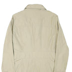 WOOLRICH Womens Beige Button Jacket S Polyester Blend Classic Lightweight Dress