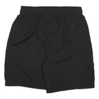 SLAZENGER Mens Black Casual Shorts S W24 Lightweight Polyester Elastic Waist