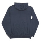 CARHARTT Mens Navy Blue Hoodie L Cotton Blend Casual Workwear Comfort