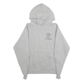 LEE Mens Grey Hoodie S JCHS Leadership Printed Sweatshirt Cotton Blend