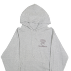 LEE Mens Grey Hoodie S JCHS Leadership Printed Sweatshirt Cotton Blend