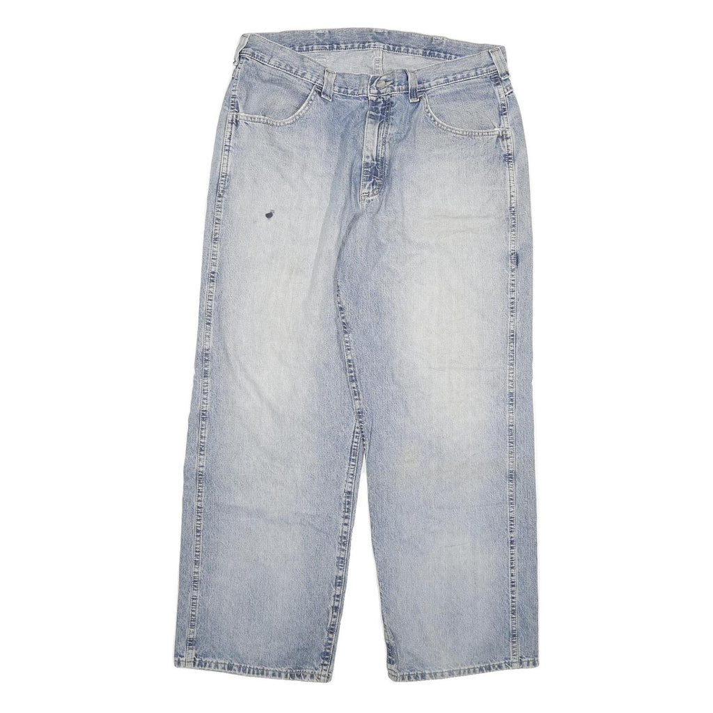 CARHARTT Mens Jeans Blue Relaxed Straight Denim Light W36 L30 Workwear Vintage
