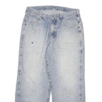 CARHARTT Mens Jeans Blue Relaxed Straight Denim Light W36 L30 Workwear Vintage
