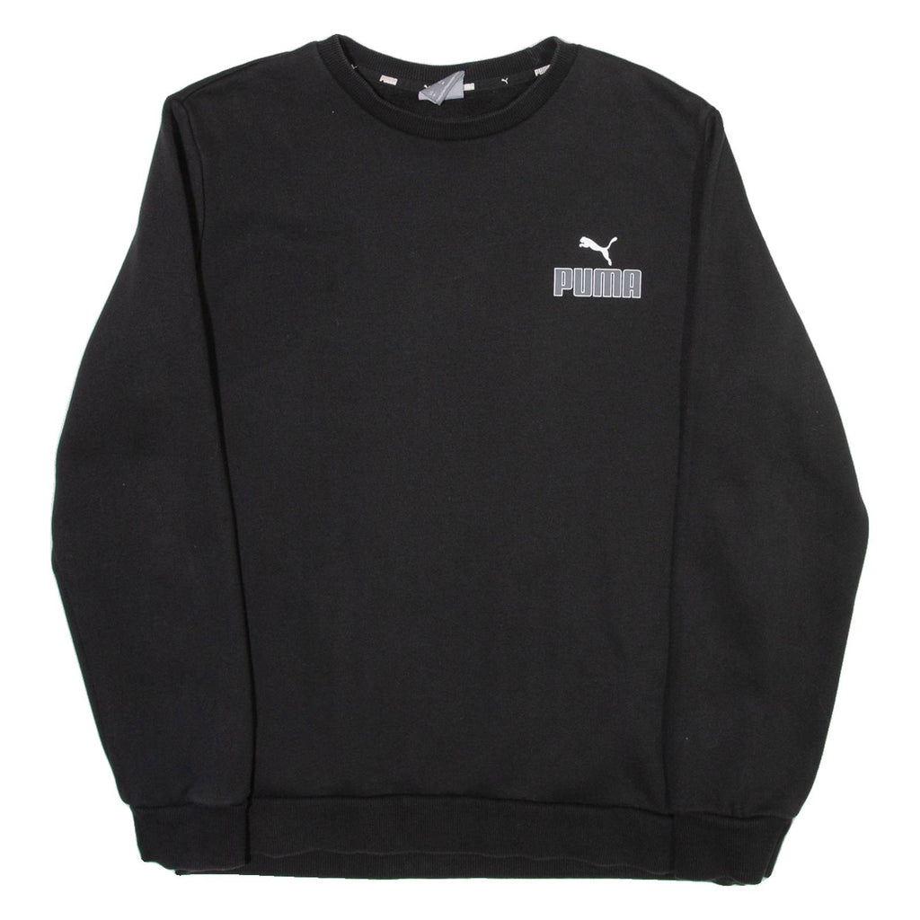 PUMA Mens Sweatshirt Black M