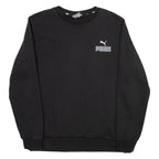 PUMA Mens Sweatshirt Black M