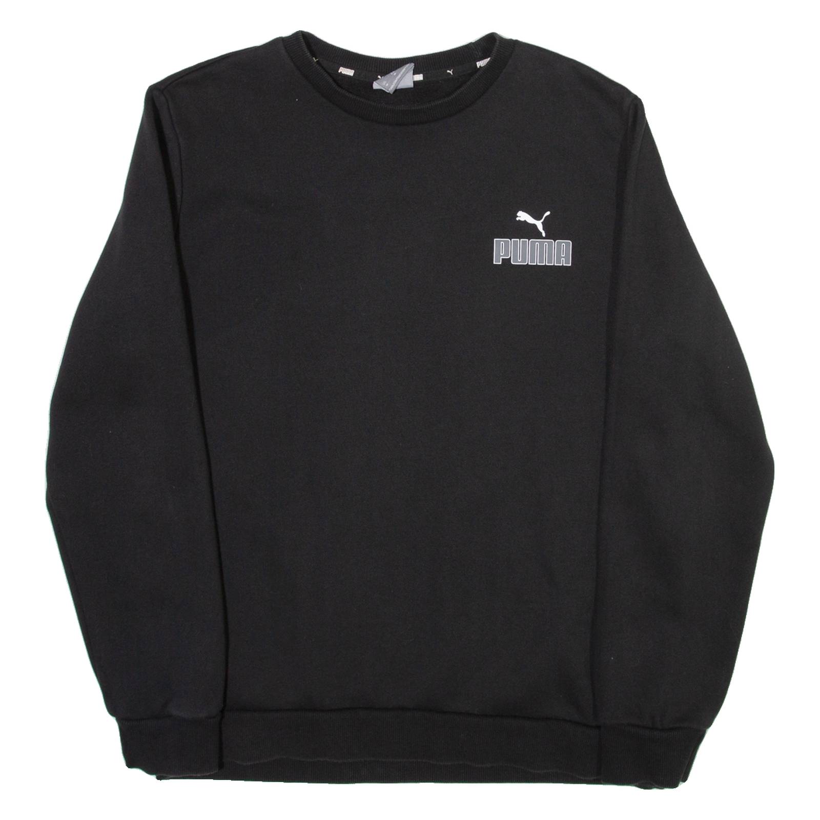 PUMA Mens Sweatshirt Black M