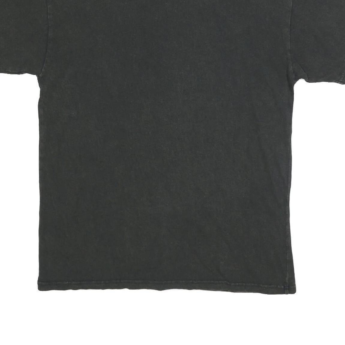 UNCLE RECO Mens Black Hank Scorpio Graphic T-Shirt L Short Sleeve Crew Neck