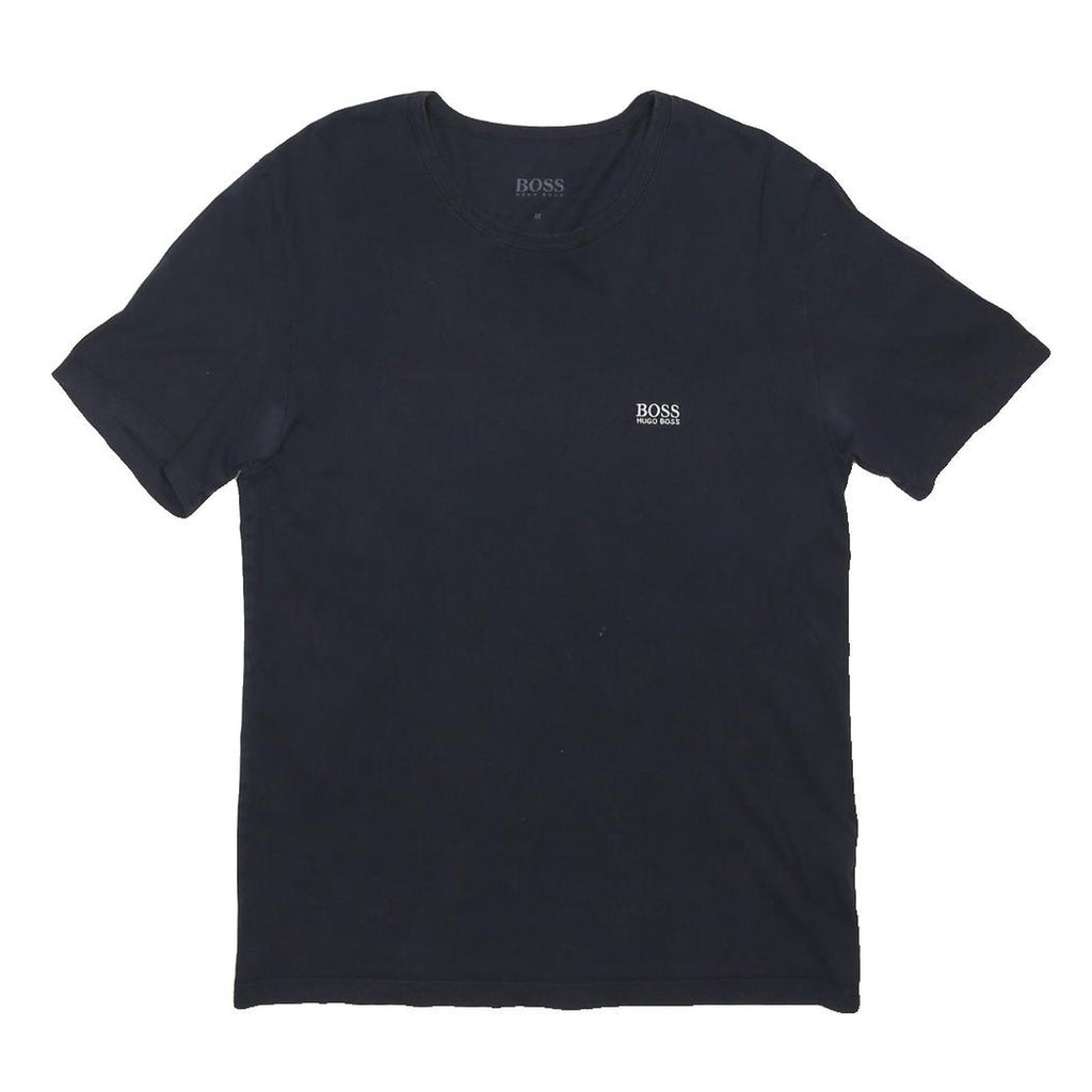 BOSS HUGO BOSS Mens Black Modern T-Shirt M Short Sleeve Crew Neck Logo Print