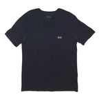 BOSS HUGO BOSS Mens Black Modern T-Shirt M Short Sleeve Crew Neck Logo Print