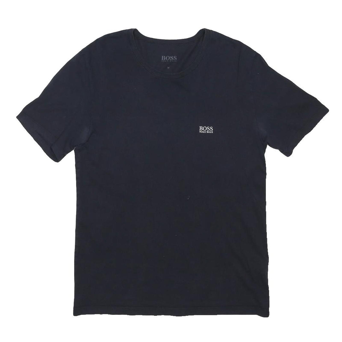 BOSS HUGO BOSS Mens Black Modern T-Shirt M Short Sleeve Crew Neck Logo Print