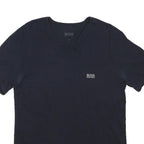 BOSS HUGO BOSS Mens Black Modern T-Shirt M Short Sleeve Crew Neck Logo Print