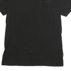 CALVIN KLEIN Mens Black & Blue Graphic T-Shirt S Short Sleeve Crew Neck Cotton