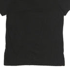 CALVIN KLEIN Mens Black & Blue Graphic T-Shirt S Short Sleeve Crew Neck Cotton