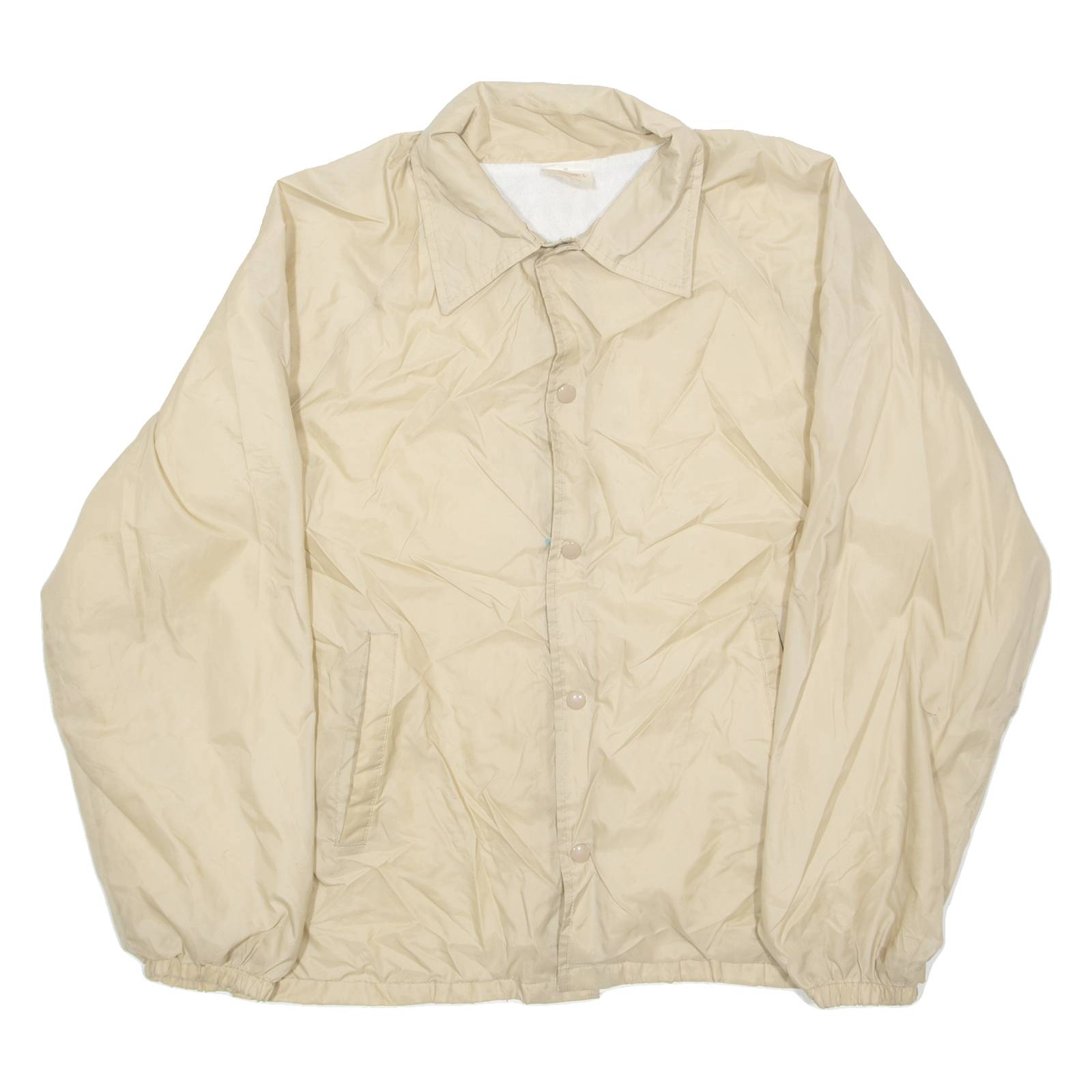 AUBURA Mens Lined Jacket Beige Nylon L