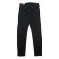 LEVI'S 510 BIG E Mens Slim Black Denim Raw W28 L32 Slim Fit Jeans