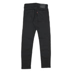 LEVI'S 510 BIG E Mens Slim Black Denim Raw W28 L32 Slim Fit Jeans