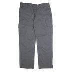 DICKIES Cargo Mens Trousers Grey Regular Straight W38 L31