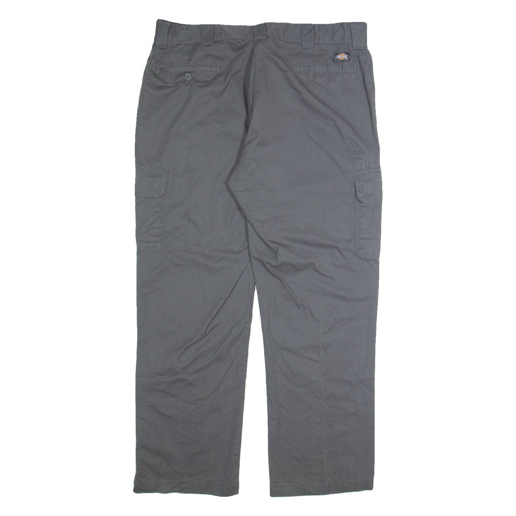 DICKIES Cargo Mens Trousers Grey Regular Straight W38 L31