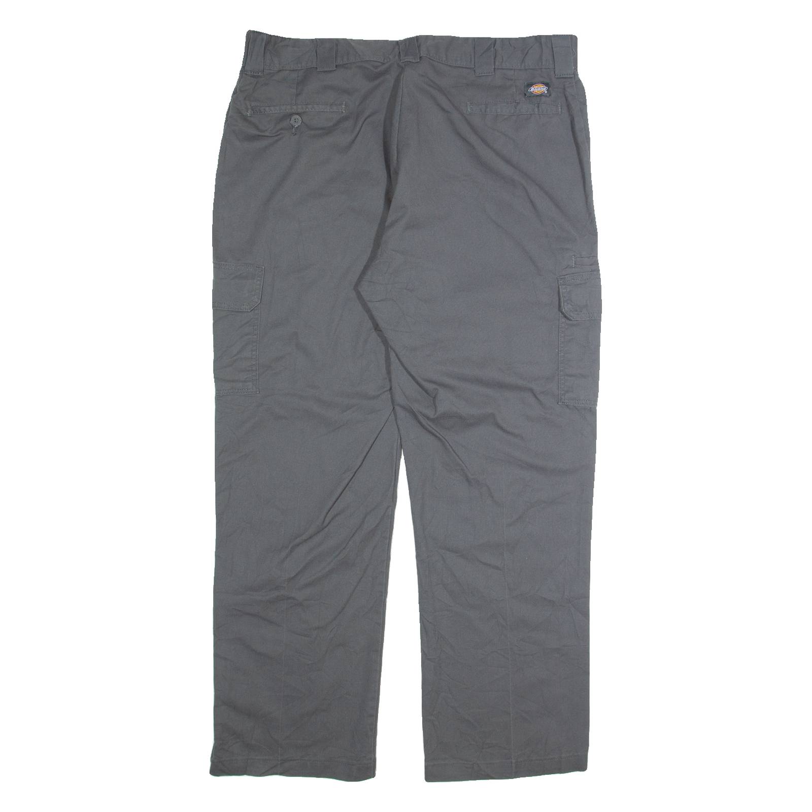 DICKIES Cargo Mens Trousers Grey Regular Straight W38 L31