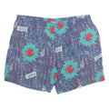 RODEO Mesh Lined Fish Mens Swimming Shorts Blue 2XL W40