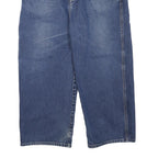 DICKIES Mens Blue Regular Jeans Denim W36 L23 Workwear Zip Closure