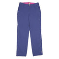OCK Womens Polyamide Blue Regular Fit Straight Leg Trousers W28 L32 Outdoor