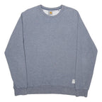 CARHARTT WIP Mens Grey Sweatshirt Crew Neck S Cotton Blend Pullover Casual