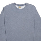 CARHARTT WIP Mens Grey Sweatshirt Crew Neck S Cotton Blend Pullover Casual