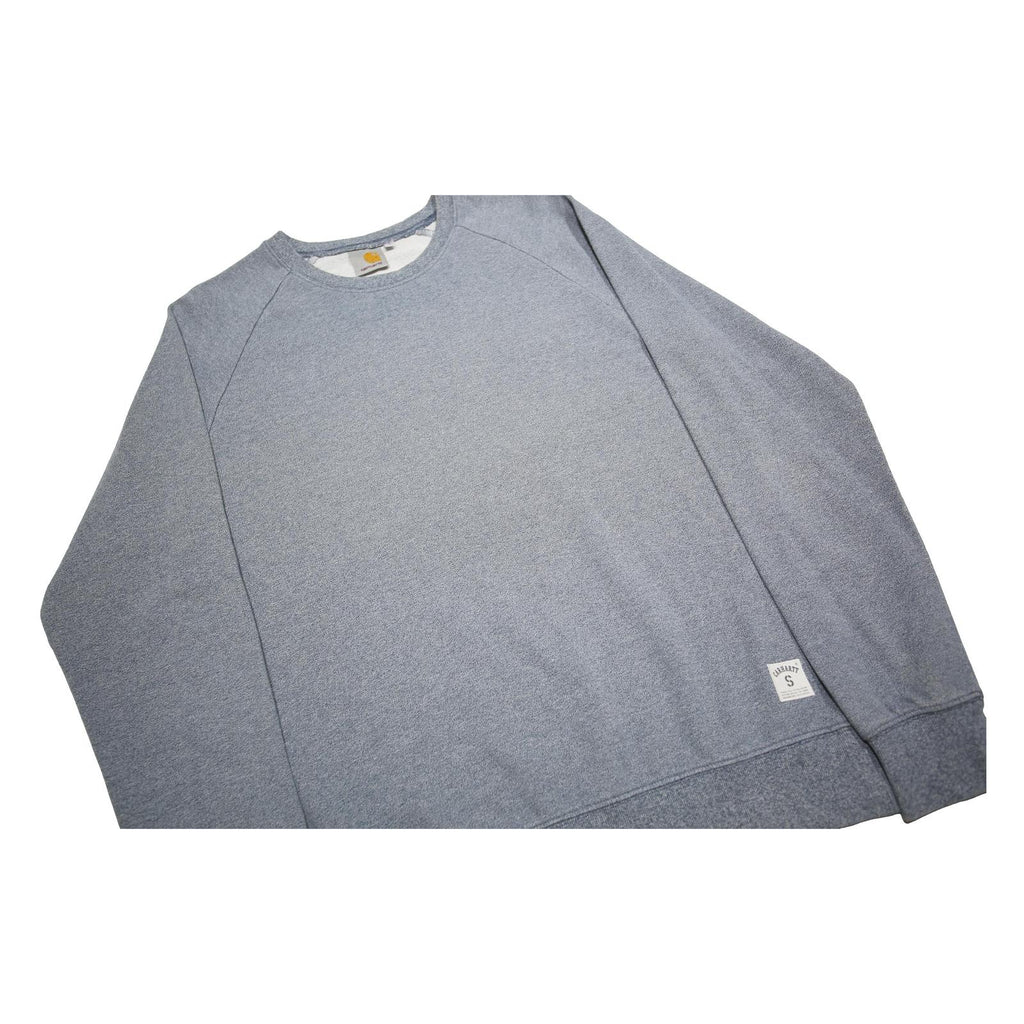 CARHARTT WIP Mens Grey Sweatshirt Crew Neck S Cotton Blend Pullover Casual