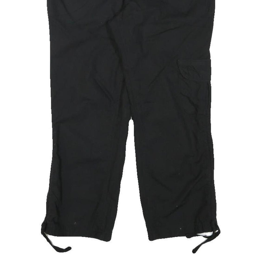 DKNY Womens Black Casual Cotton Blend Cargo Shorts M W28 Comfortable Fit