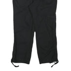 DKNY Womens Black Casual Cotton Blend Cargo Shorts M W28 Comfortable Fit