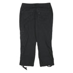 DKNY Womens Black Casual Cotton Blend Cargo Shorts M W28 Comfortable Fit