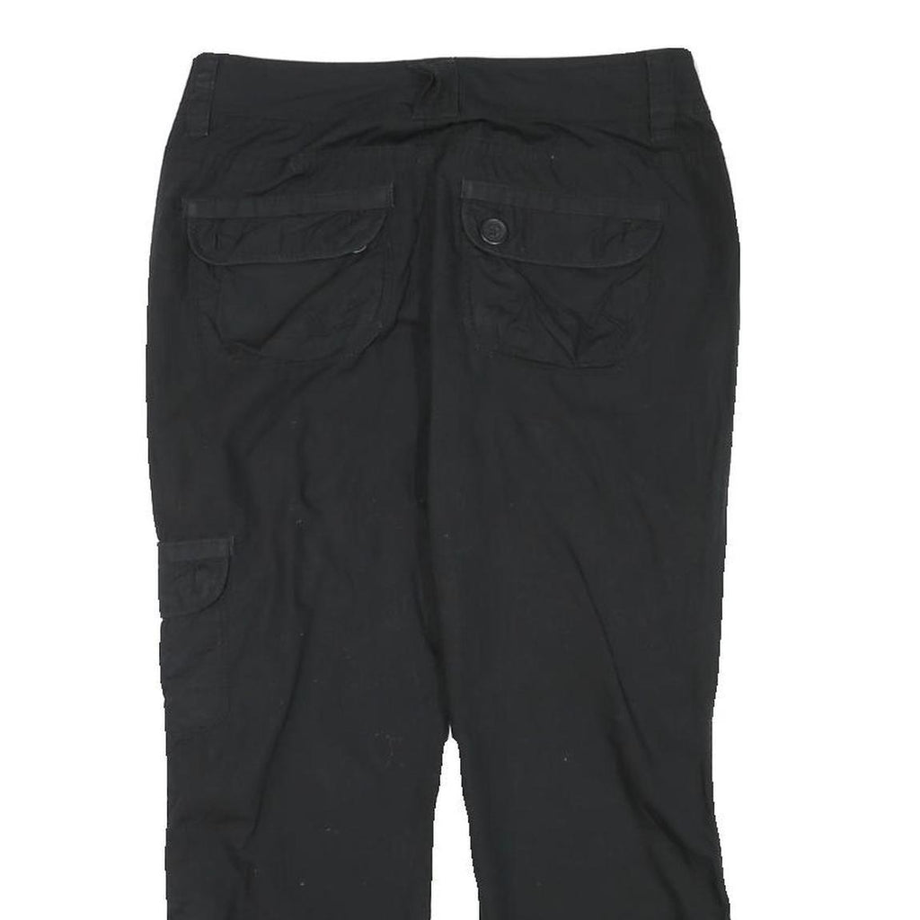 DKNY Womens Black Casual Cotton Blend Cargo Shorts M W28 Comfortable Fit