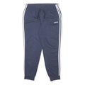 ADIDAS Womens Joggers Navy Blue & White Slim Tapered XL W32 L28 Sportswear