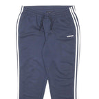 ADIDAS Womens Joggers Navy Blue & White Slim Tapered XL W32 L28 Sportswear