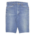 WRANGLER Mens Denim Blue Casual Shorts XL W33 Cotton Blend Comfortable Fit