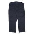 DICKIES Mens Cotton Blend Navy Regular Fit Straight Leg Trousers W42 L31