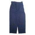 Mens Trousers Blue Regular Straight W30 L32