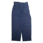 Mens Trousers Blue Regular Straight W30 L32