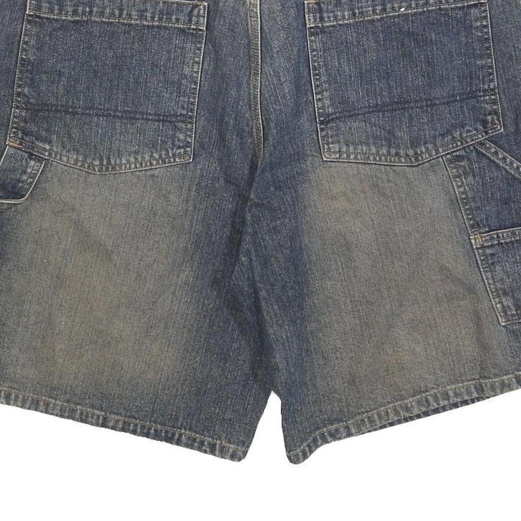 URBAN PIPELINE Mens Denim Blue Casual Shorts L W36 Cotton Blend