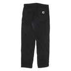 CARHARTT Womens Cotton Blend Black Regular Straight Trousers W30 L29 Workwear