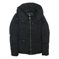 ZARA WOMAN Womens Black Quilted Jacket S Polyester Blend Zip Lightweight Puffa